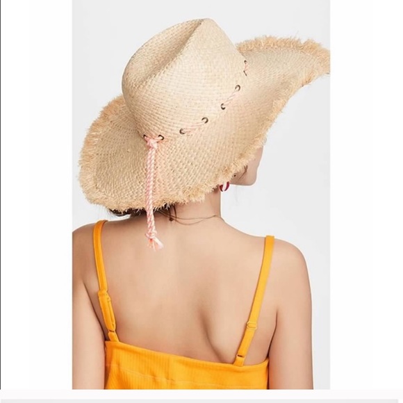 Hat Attack Drawstring Frayed Rancher Hat - Picture 4 of 6